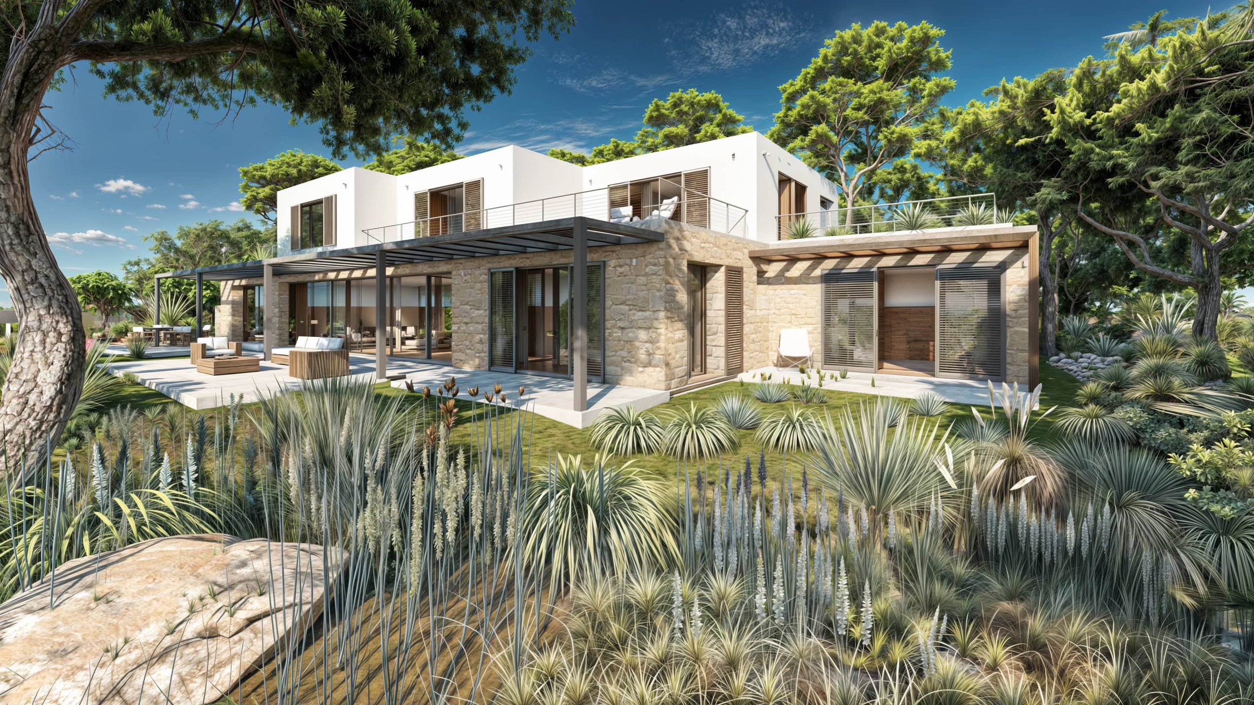 Cantalux rénovation de villa Ramatuelle